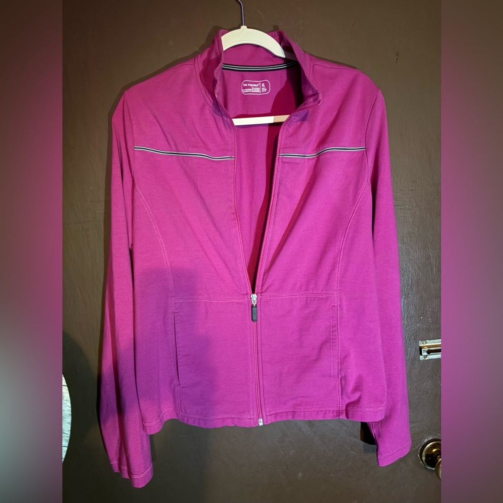 Be Inspired Vibrant Pink Athletic Jacket